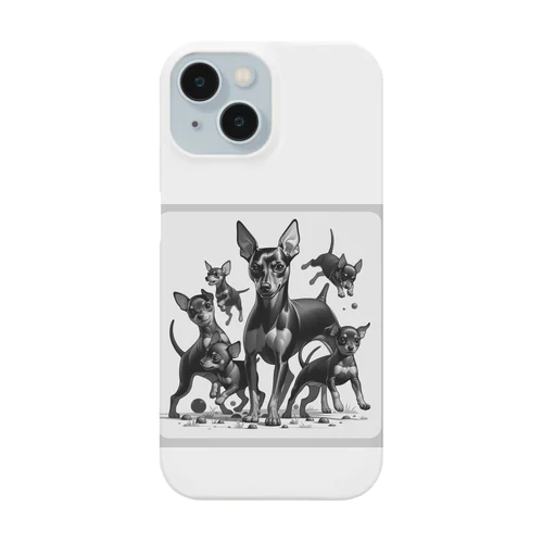 ミニチュア・ピンシャーの家族 Smartphone Case