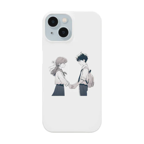 見つめ合う2人 Smartphone Case