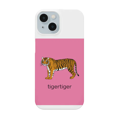  tigertiger ピンク スマホケース