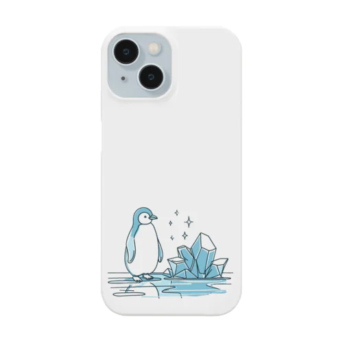 ペンギンと氷塊 Smartphone Case