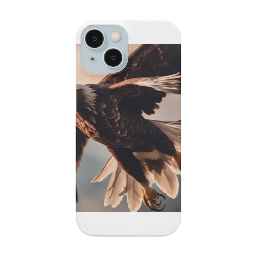 空を飛ぶ鷲 Smartphone Case