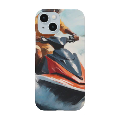 ジェットスキー乗り乗りグランマ Smartphone Case