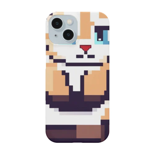 ひざまくらが好きな可愛い猫 Smartphone Case