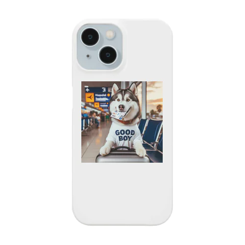 搭乗口を目指すGOOD BOY Smartphone Case