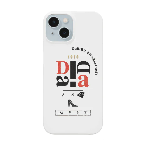 Dadaism art Typography Design スマホケース