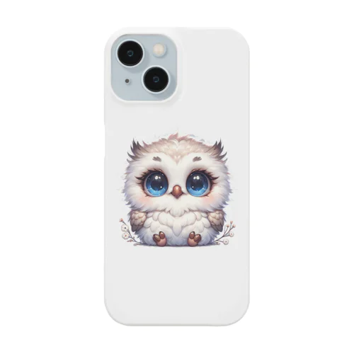 フクロウの「ウィスピー」 Smartphone Case