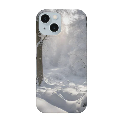 美しい雪景色グッズ Smartphone Case