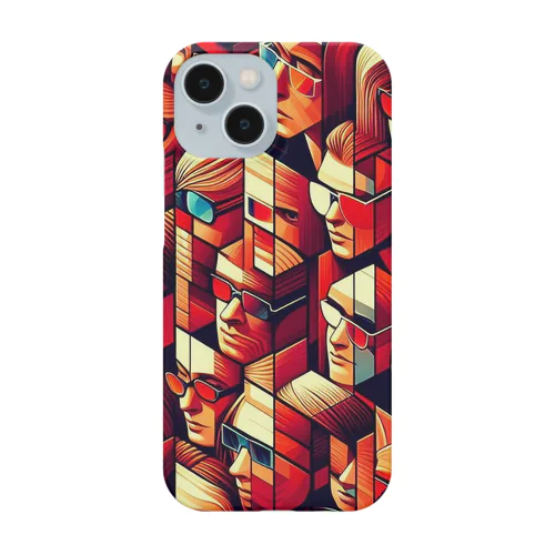 USA　Block　Humans Smartphone Case