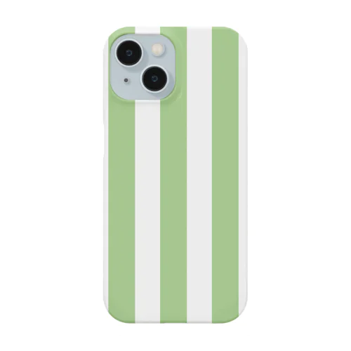 緑の縞々 Smartphone Case