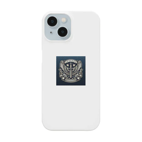 アメリカ軍隊学校のロゴがカッコいい！ iPhone Smartphone Case