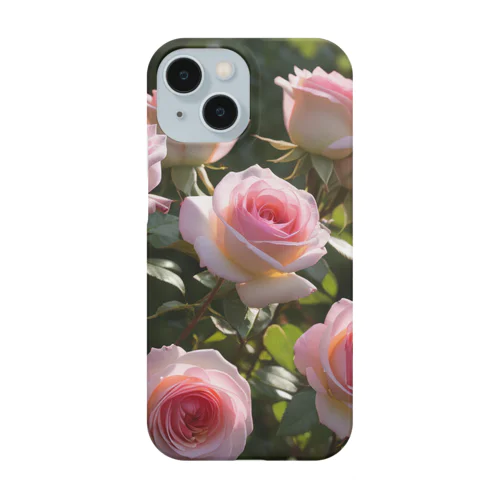 光の中咲き誇る薔薇 Smartphone Case