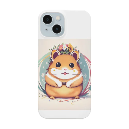 レコちゃんかわいいお花 スマホケース