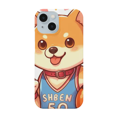 バスケットボール犬　SHBEN Smartphone Case