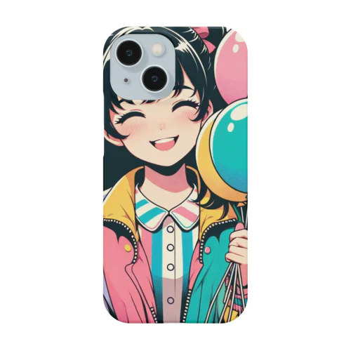 80'sバルーン少女① Smartphone Case