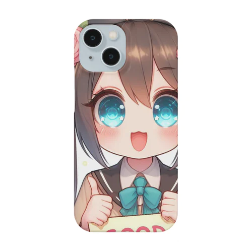 キュートなキャラクターがグッジョブを完璧に表現♪ Smartphone Case