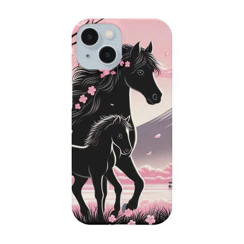 ブラックホース Smartphone Case