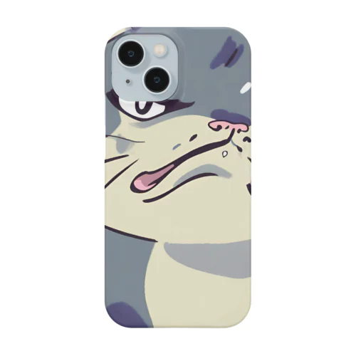 怒る猫 Smartphone Case