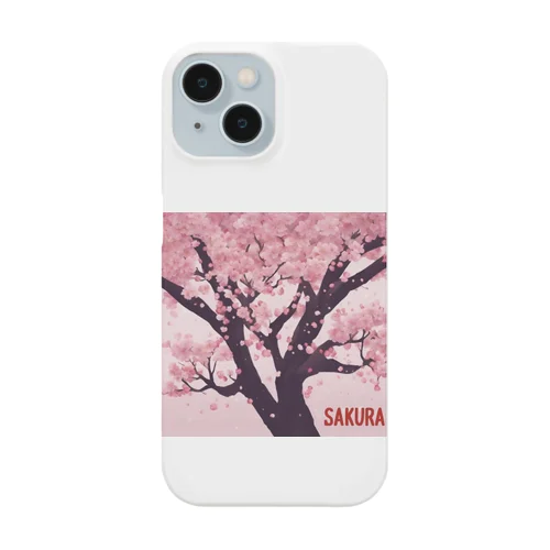 春が到来、そして桜満開 Smartphone Case