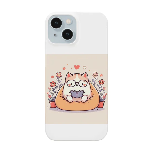 読書にゃんこ🐱📖 Smartphone Case