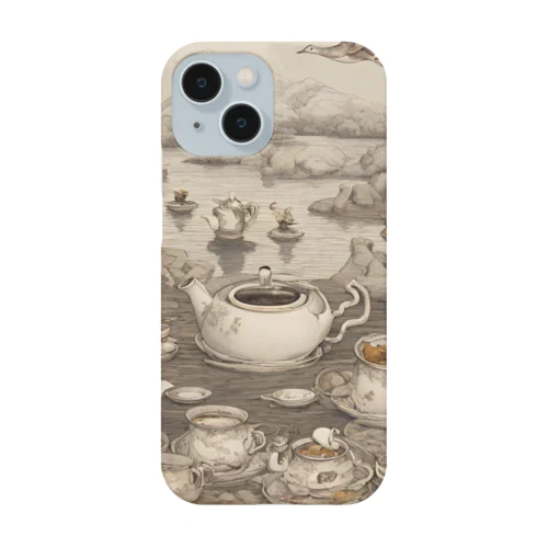 西洋風動物達のお茶会 Smartphone Case