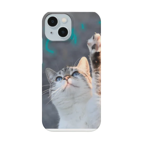 手が短い猫 Smartphone Case