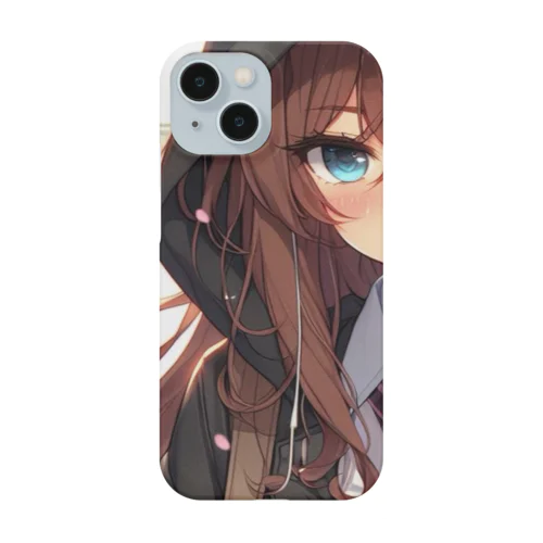 パーカーともちゃん通学中 Smartphone Case