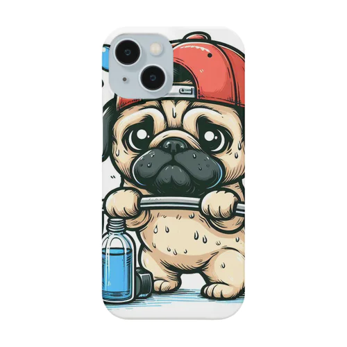 筋トレ パグ Smartphone Case