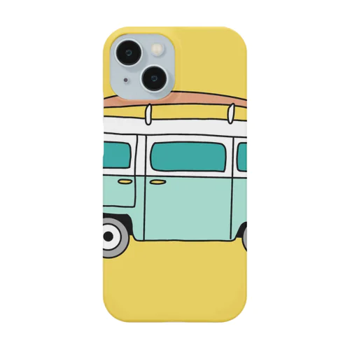 レトロカー・イエロー Smartphone Case