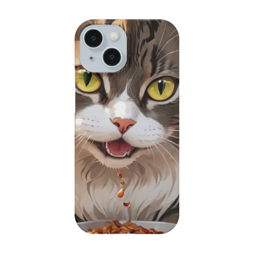 ふわふわの猫とのほっこりタイム♪ Smartphone Case