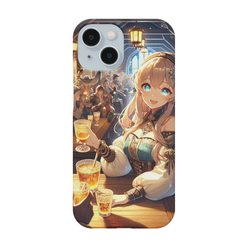 中世ファンタジー美少女の大冒険 酒場と楽器演奏 Smartphone Case