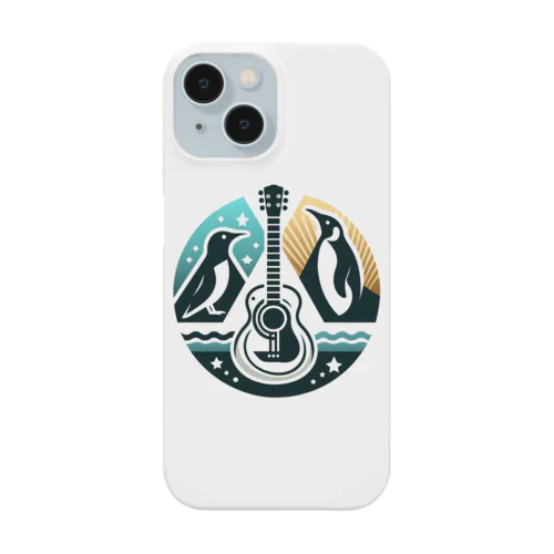 ペンギンとギター Smartphone Case