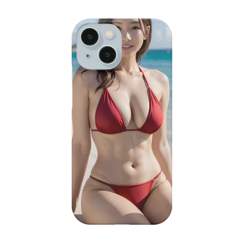 AI美女の水着姿 002 Smartphone Case