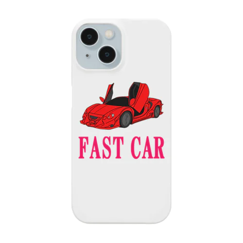 にゃんこ王子 ファストカー（赤） Smartphone Case