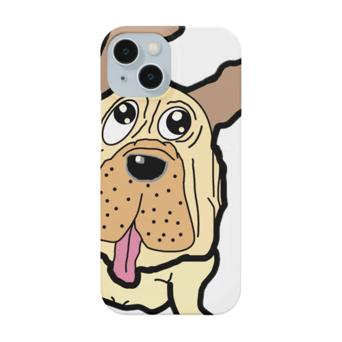 風なびく犬 Smartphone Case