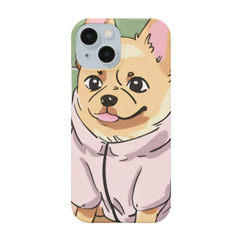 Snuggle Pup Station スマホケース