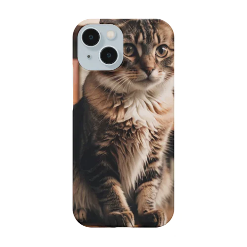 書斎にたたずむ猫 Smartphone Case