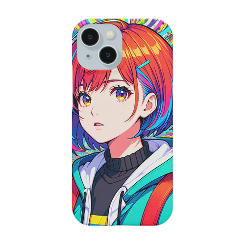 Colorful Girl スマホケース