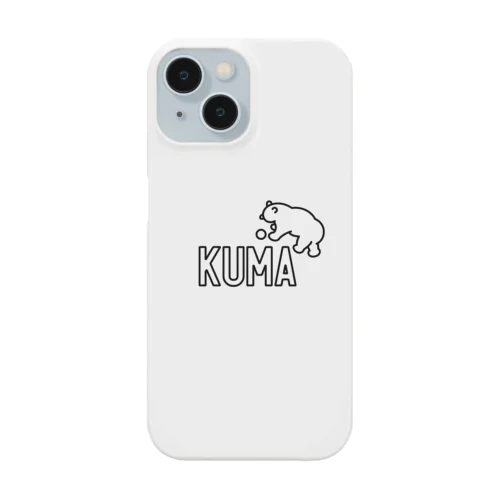 メインキャラクターの熊 Smartphone Case