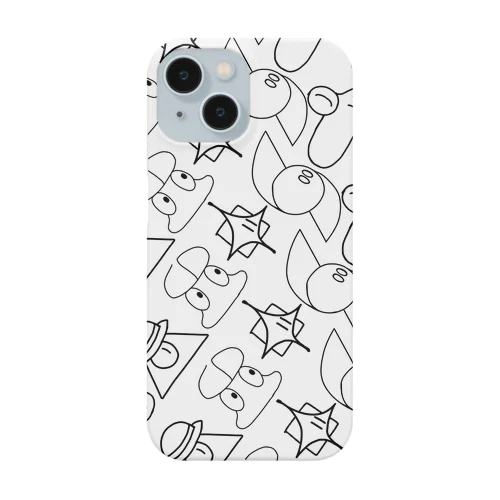 くろらじキャラクター スマホケース Smartphone Case