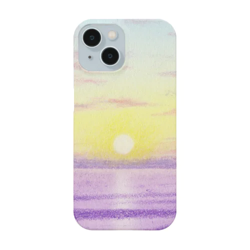 春の海（水彩色鉛筆画） Smartphone Case