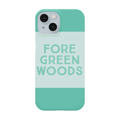 Fore green woods ♬ スマホケース