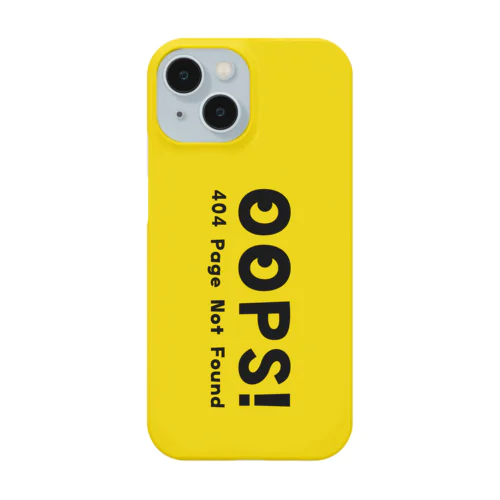 Oops! 404 page not found エラーコード 08 Smartphone Case