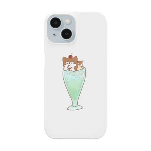 柴犬クリームソーダ味 Smartphone Case