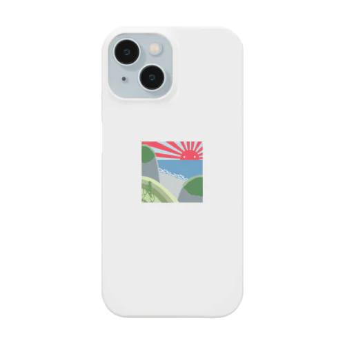 浜辺の朝日 Smartphone Case