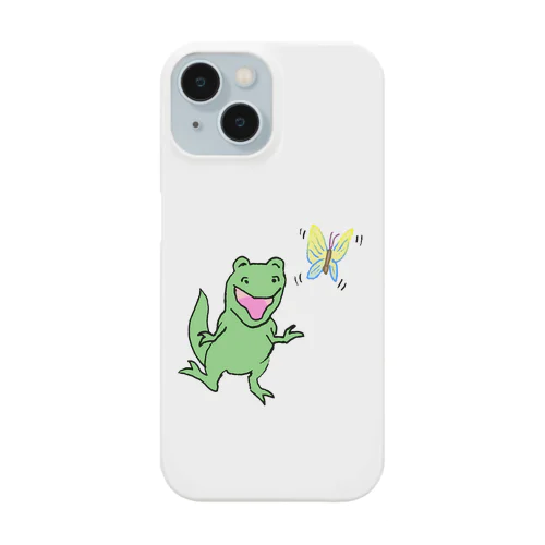 チョウを追うキョウリュウくん Smartphone Case