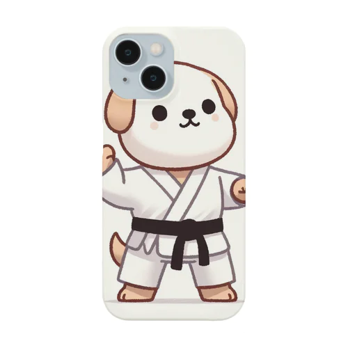 空手をするワンちゃん Smartphone Case