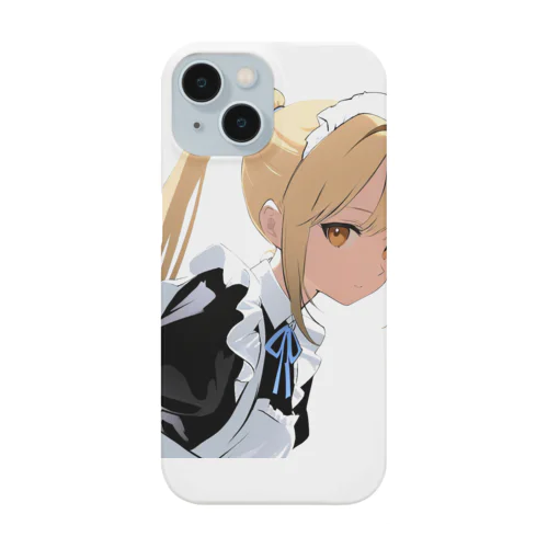 金髪ポニテメイドさん Smartphone Case