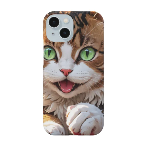 何かしようとしてる猫 Smartphone Case