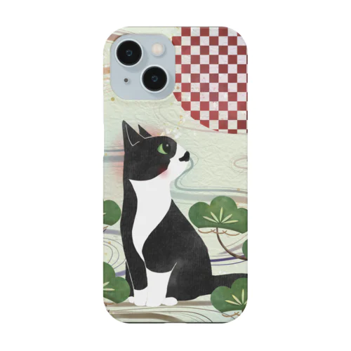 花札1月 iPhone Smartphone Case