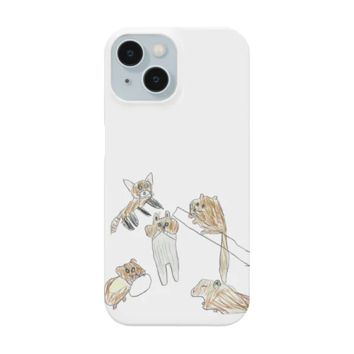 動物図鑑にいた茶色 Smartphone Case